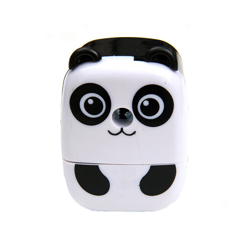Ergonomic Manual Pencil Sharpener with Shavings Container-1