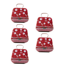 5pcs Decorative Christmas Sweet Case Snacks Box for-Type D