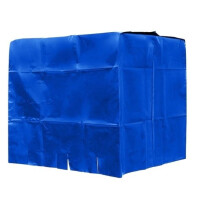 Tank Cover for 1000 L IBC Rain Water Container, Outdoor Garden Waterproof SunProtective Dust Cover, Blue