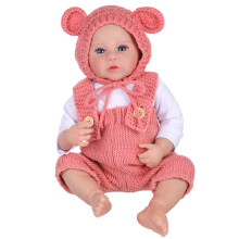 Lifelike Baby Junge 19 Zoll Weichkörper Vinyl Mit Kleidung