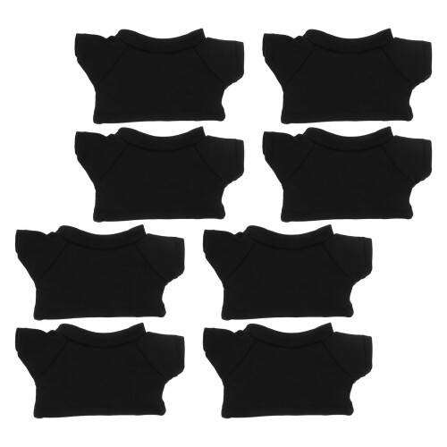 8 Peluche 23 Cm Nero Morbido