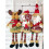 Weihnachtspuppenfigur, Weihnachtsfiguren,-Schneemann 6
