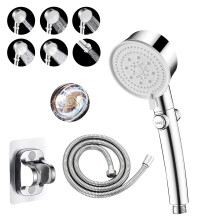 Hochdruck-Handbrausekopf mit 5 Modi &