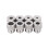 Knurled Handling Drill Bushings 8 Assorted Size Rustproof-4mm 7