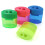 4PCS Handheld Double Hole Sharpeners Bright Color Lightweight-A 1