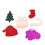 Christmas Stocking Tree Metal Cutting Dies Stencil DIY 4