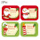 Étiquettes autocollantes joyeux noël avec nom inscriptible,-M3 1