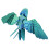 Kids 3D Printed Parrot Model Toy With Movable Wings 1