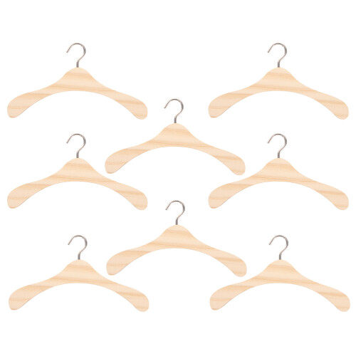 8 Unidades Mini Cabides Para Roupas De - Suportes