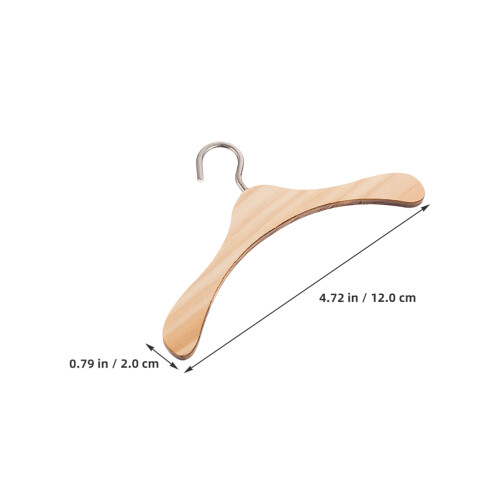 8 Unidades Mini Cabides Para Roupas De - Suportes 2