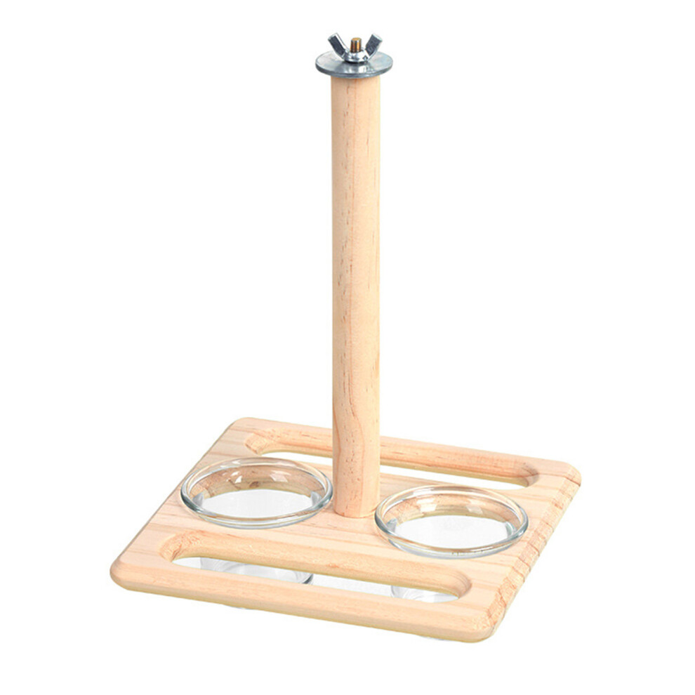 Bird Feeding Bowl Bird Parrots Standing Supplies Bird Stands Toy-image-OPC-PNCV5RN-NEW