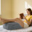 Knee Pillow for Back Sleeping, Bed Wedge Pillow for Sleeping, Soft Breathable Foot Support, Dark Gray 5