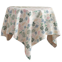 Natural Style Cotton and Linen Table-colorful leaves 140CM