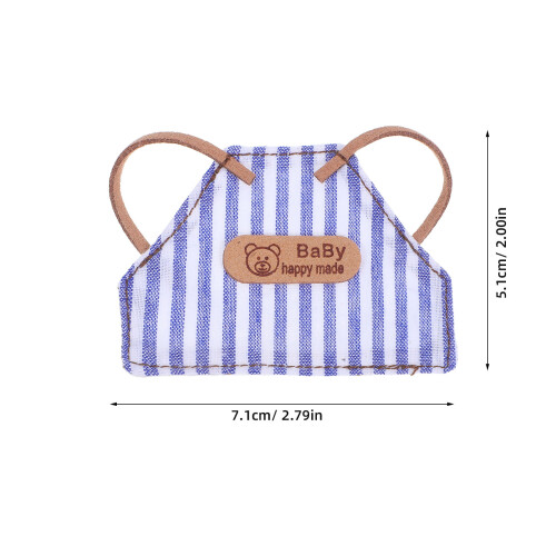 2 Pezzi Mini Grembiuli Per 10-15 Cm, Lavabili, 1