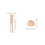 50 Set Mollette In Legno E – Mollette Piatte 65mm 2