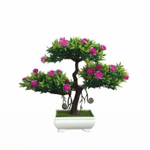 Elegantes Design, künstliche Mini-Bonsai-Bäume für die Inneneinrichtung, kein Gießen erforderlich, leuchtende Farben, langlebige Dekoration für