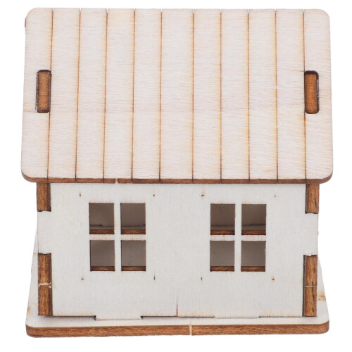 Kit De Casa Miniatura 3D Para Decoração