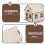 Kit De Casa Miniatura 3D Para Decoração 8