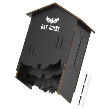 Outdoor Bat Habitat House Weather Resistant Bat Shelter With