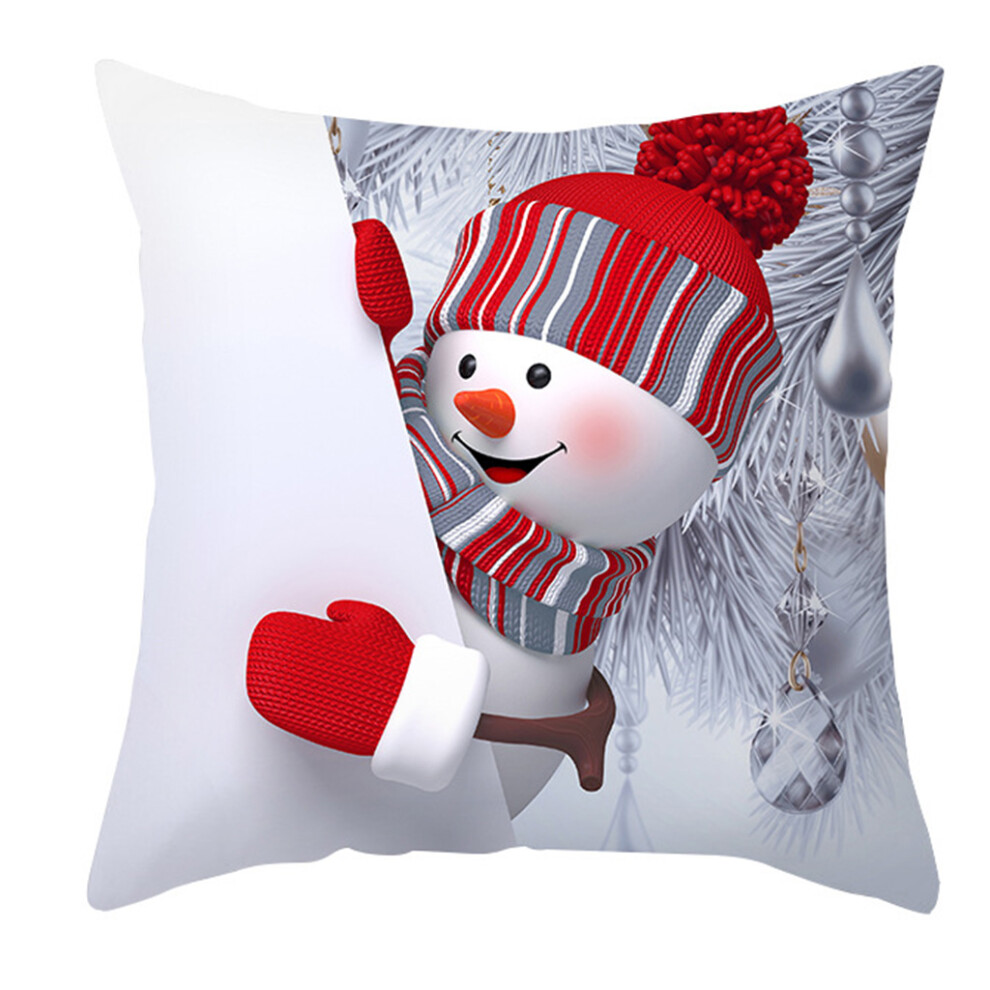 Christmas Backrest Cushion For Case 45X45cm Cushion Pillow-24 Peach