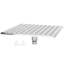 Hochdruck-Regenduschkopf mit LED-Wassertemperaturanzeige, Edelstahl, verstopfungsfrei, leicht zu reinigen, rostfrei, für moderne Badezimmer