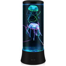 Serenity at Sea Aquarium-Nachtlicht mit Farbwechsel, Ozeanprojektor für eine lebensechte Unterwasseratmosphäre, USB-Ladefunktion für ungestörte