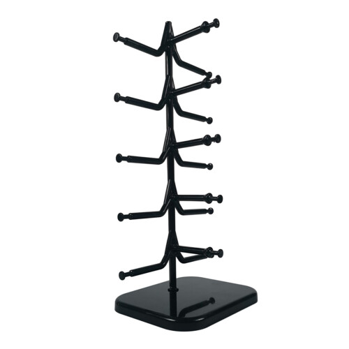 Adjustable Rotating Eyeglass Holder Versatile Eyeglasses-Black