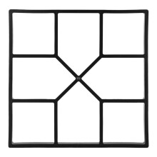 Paving Mould Concrete Stepping Stone Mould For Garden Path Lawn Paver 1 Piece