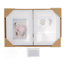 Kit per impronte di mani e piedi del neonato, cornice ricordo per neonati, argilla atossica per decorazioni personalizzate per neonati, regalo per