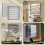 Homcom HOMCOM 7-Tier Wall Display Cabinet w/ Glass Doors, Graphite Wood Effect 7