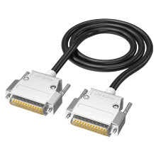 D SUB 25 Pin RS232 Double Shielding Cable High-8m male to male