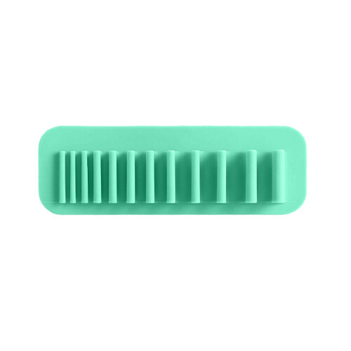 Make-up-Pinsel-Organizer, nicht stanzender-Grün