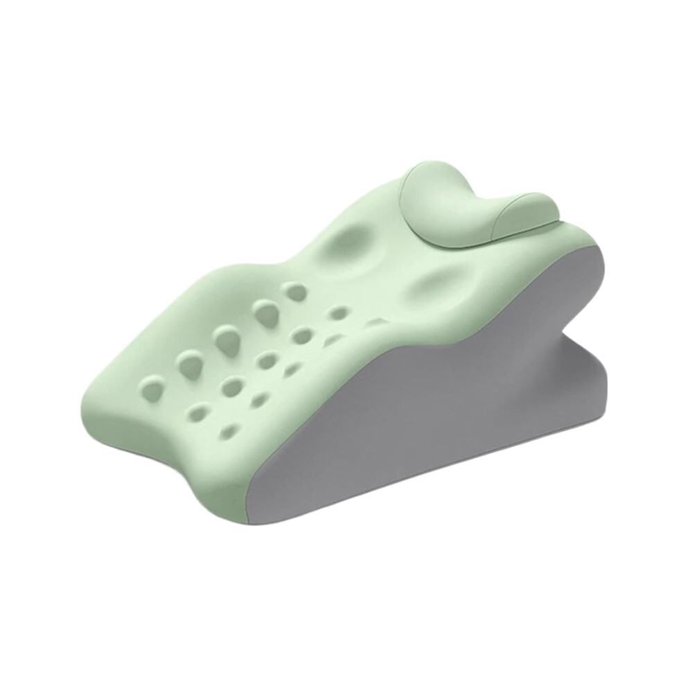 Green Bed Wedge Pillow Ergonomic For Adults, Washable Cover, Neck And Back Support, Acid Reflux Snoring