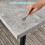 AINPECCA Grey 150CM Dining Table Marble Effect Home Kitchen 2