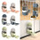 Cat Feeder Cat Water Dispenser Pet Feeder Cat Automatic-green 3