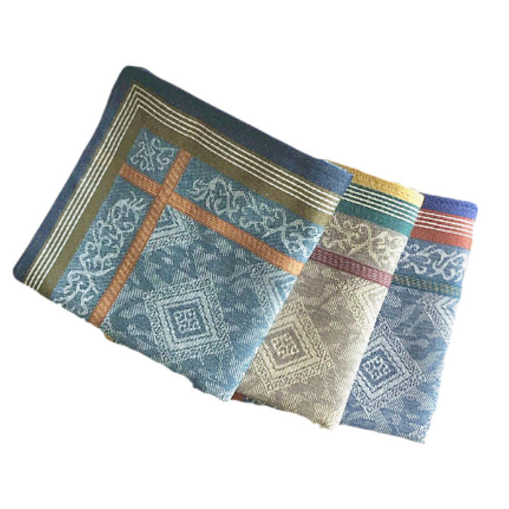 Cotton Handkerchiefs Men's Handkerchiefs Soft and-Random Color