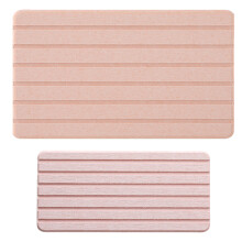 Elegantes porta-copos de diatomita com propriedades de secagem rápida e isolamento térmico, pedra absorvente para secar pratos e louças na cozinha