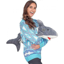 3d Christmas plush fancy women's sweater Christmas sweater Christmas gift ugly Christmas sweaterS