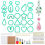 DIY Polymer Clay Cutters Set for Earring Making For Craft Fashion Gift QAGreen 1