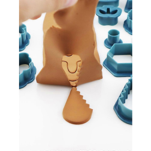 DIY Polymer Clay Cutters Set for Earring Making For Craft Fashion Gift QAGreen 2