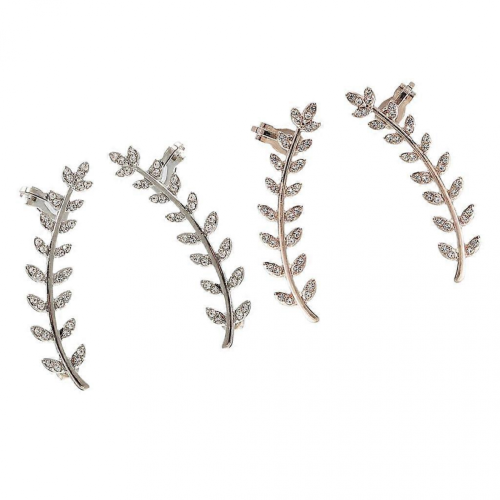 Earrings Ear Studs Rose Gold And Silver 2