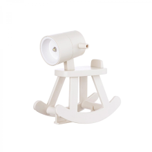 LED Mini Cartoon Animals Desk Lamp Portable Adjustable Cute Pet Night Light LampApricot