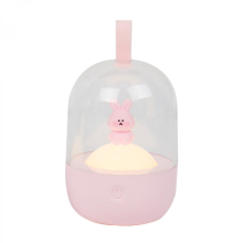 USB charging eye-care atmosphere table lamp led learning lamp touch table lamp student children reading bedside lampPink
