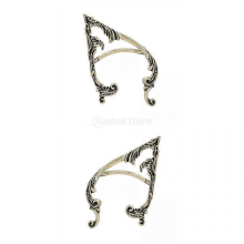2pcs Ear Cuff Ear Clip Fairy Elf Earring Gothic Hollow Halloween Wedding