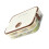 Clear Dumpling Storage Container With-Cream white two laye 1
