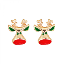Weihnachtliche Ohrringe aus Metall – für eine besondere Weihnachtsdekoration