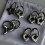 Boucles d'oreilles élégantes en acier inoxydable,-Étoile 5