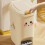 Foot Pedal Cream Trash Can Double Opening-10L creative model 5