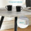 AINPECCA White 150CM Dining Table Marble Effect Kitchen 2