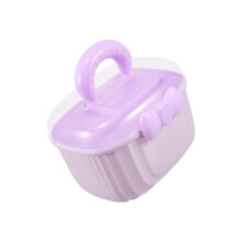 Double Layer Jewelry Organizers Case For Women Girls-S Purple